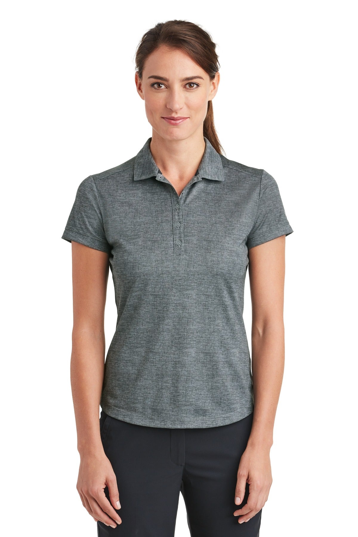 Nike Ladies Dri-FIT Crosshatch Polo