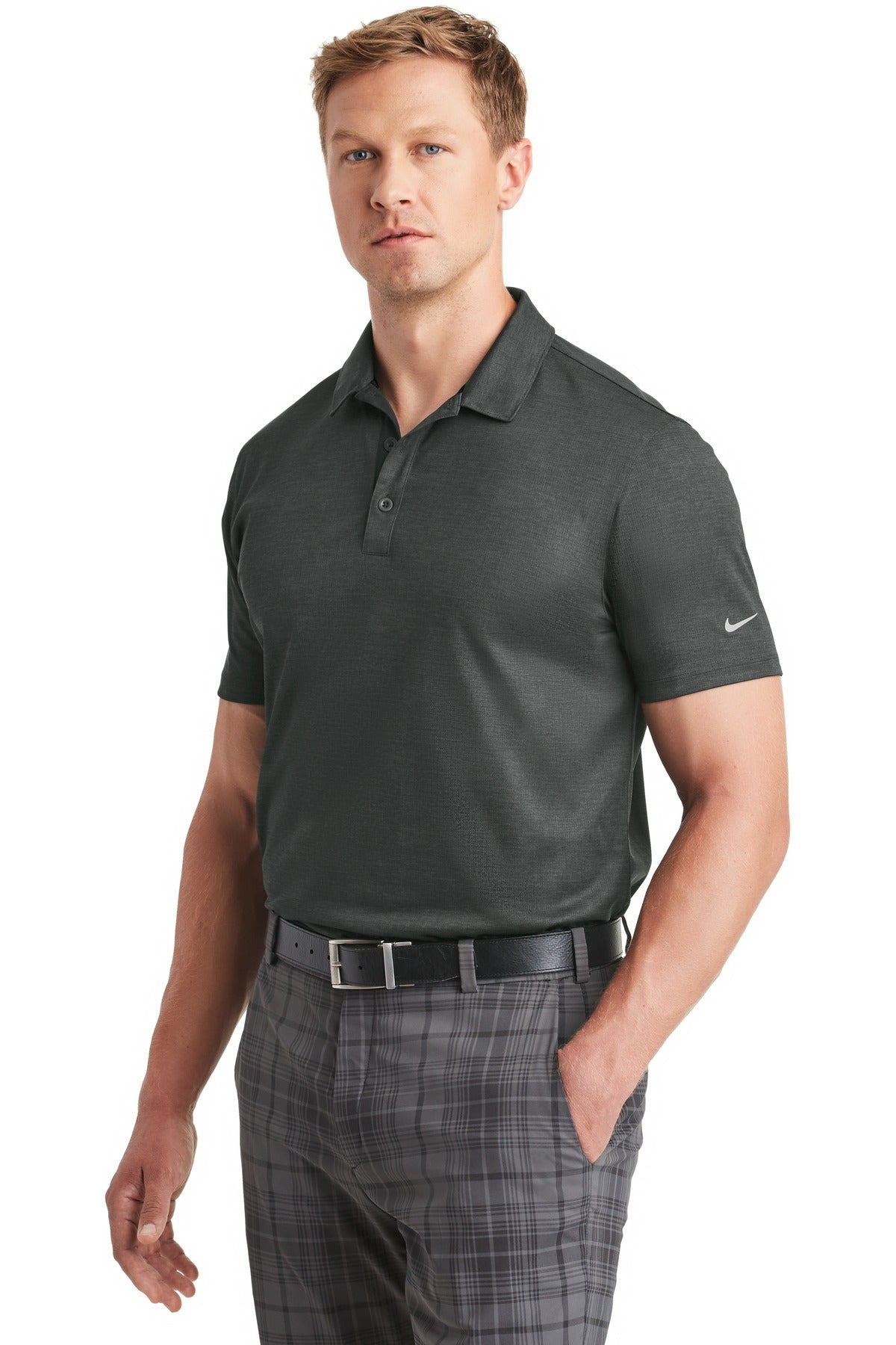 Nike Dri-FIT Crosshatch Polo