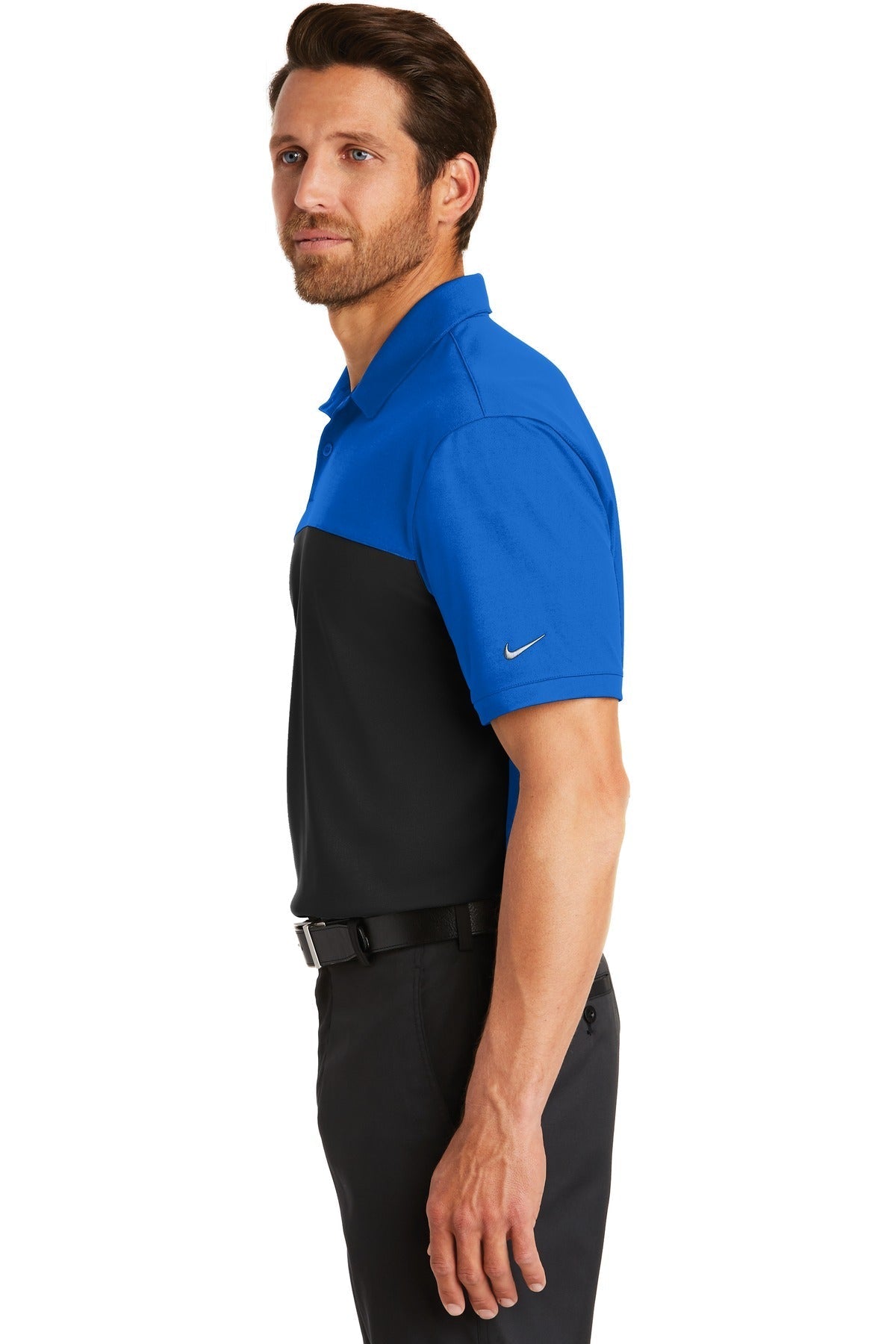 Nike Dri-FIT Colorblock Micro Pique Polo