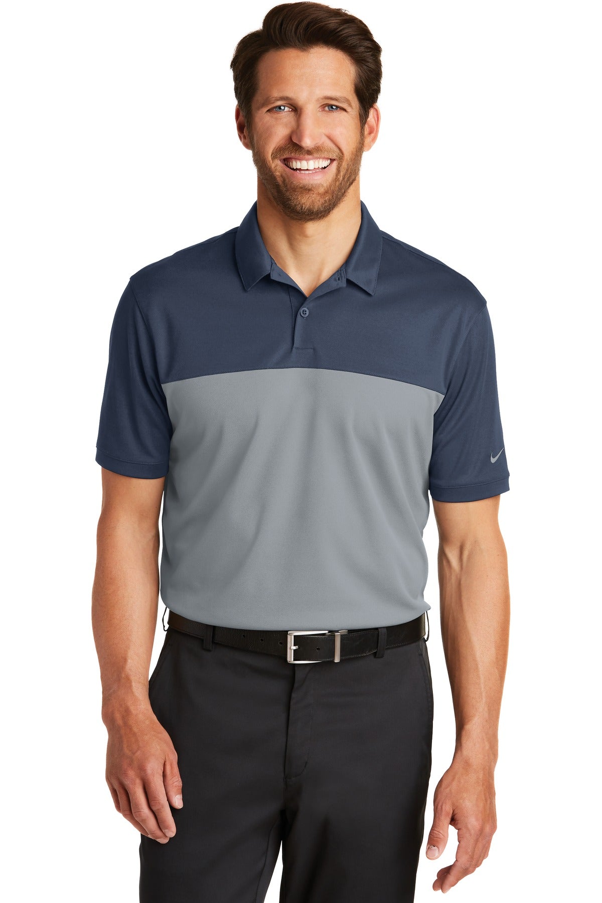 Nike Dri-FIT Colorblock Micro Pique Polo