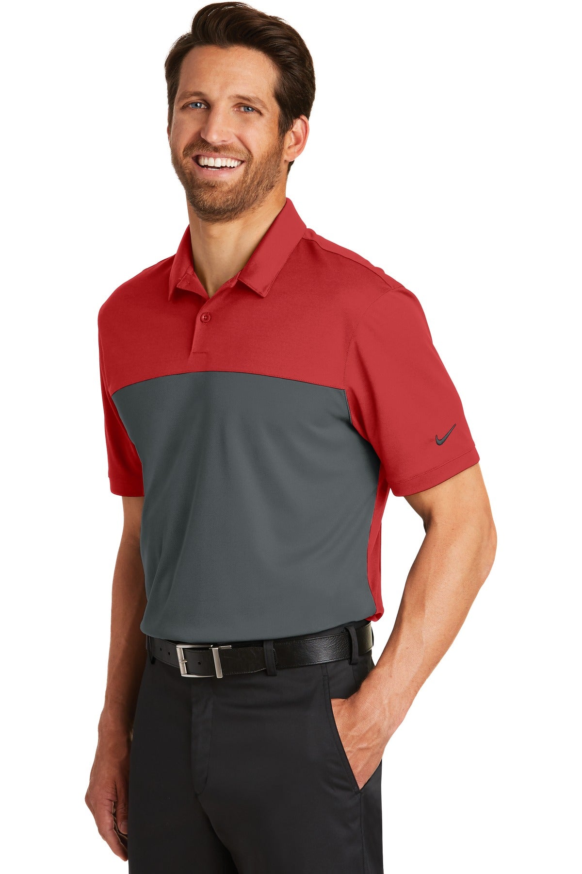 Nike Dri-FIT Colorblock Micro Pique Polo