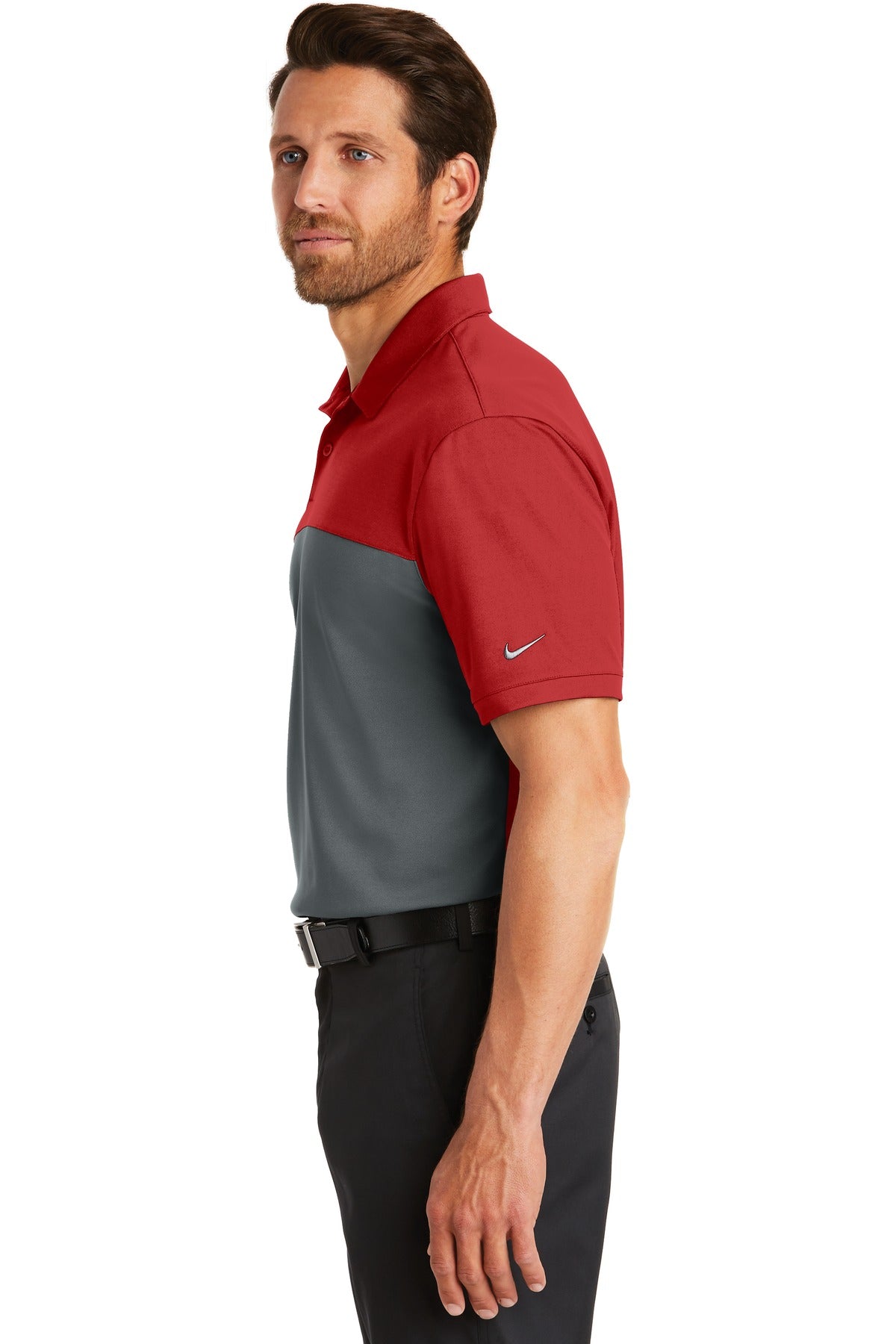 Nike Dri-FIT Colorblock Micro Pique Polo