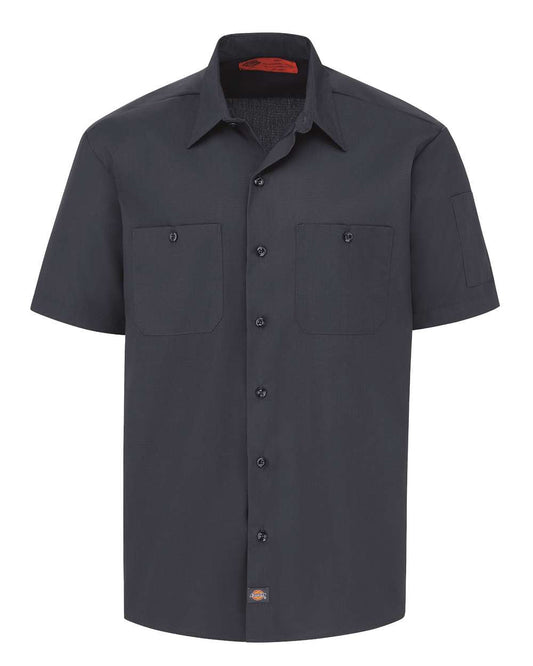 Dickies Solid Ripstop Short Sleeve Shirt