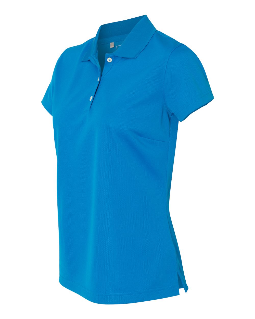 Adidas A131 Women's Basic Sport Shirt - Shock Blue White