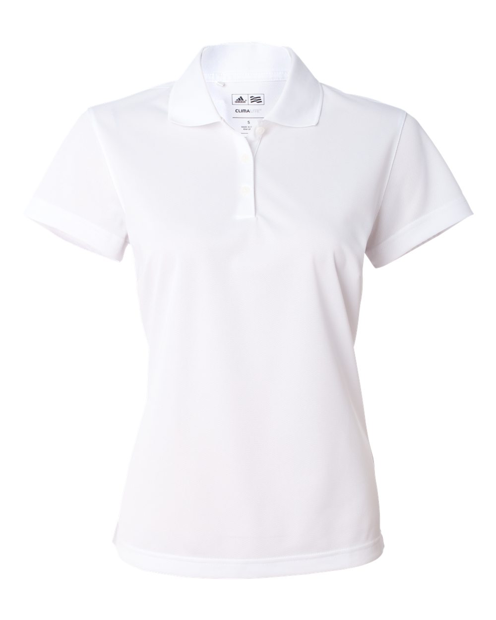 Adidas A131 Women's Basic Sport Shirt - White Black