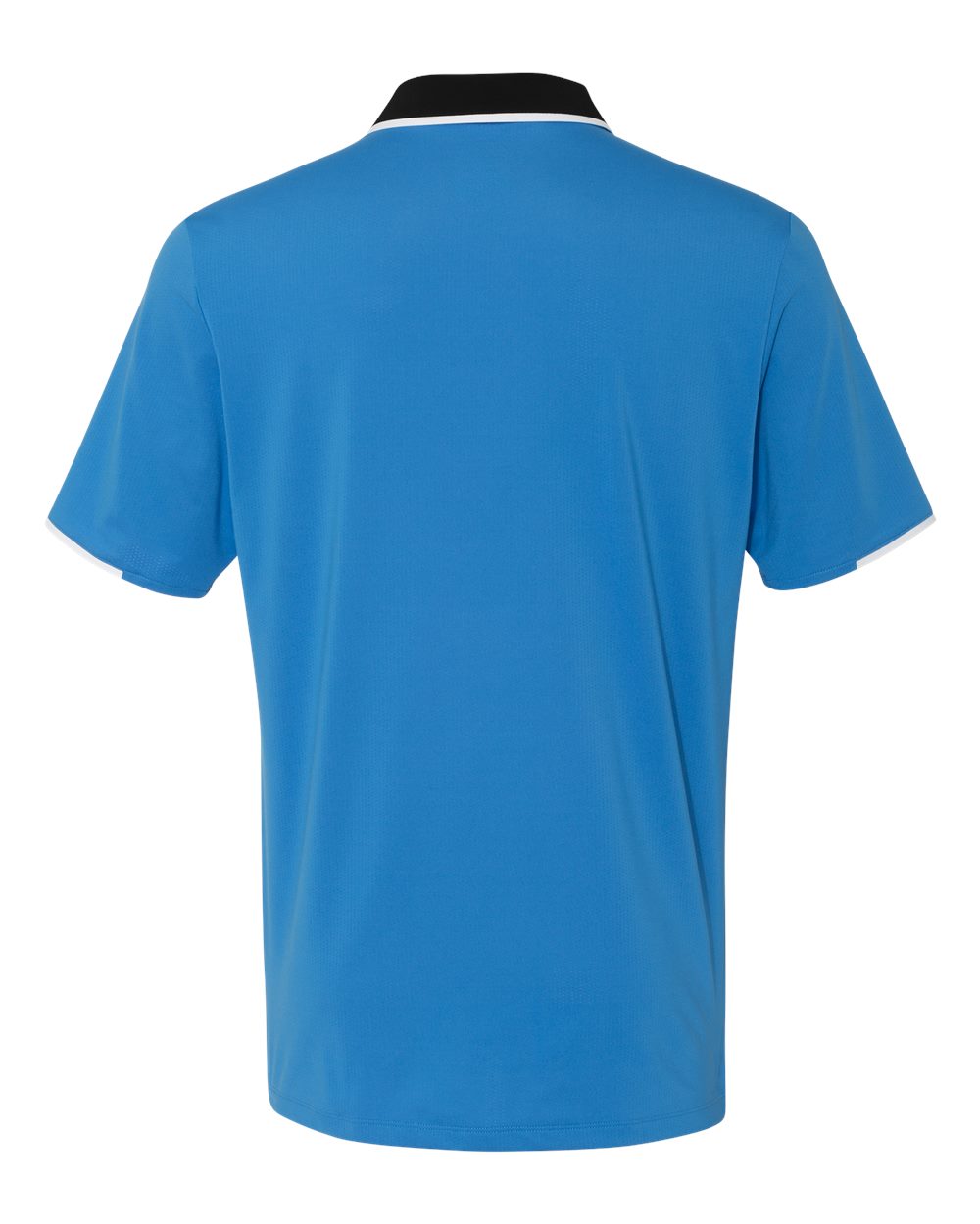 Adidas A166 Performance Colorblock Sport Shirt - Shock Blue Black White