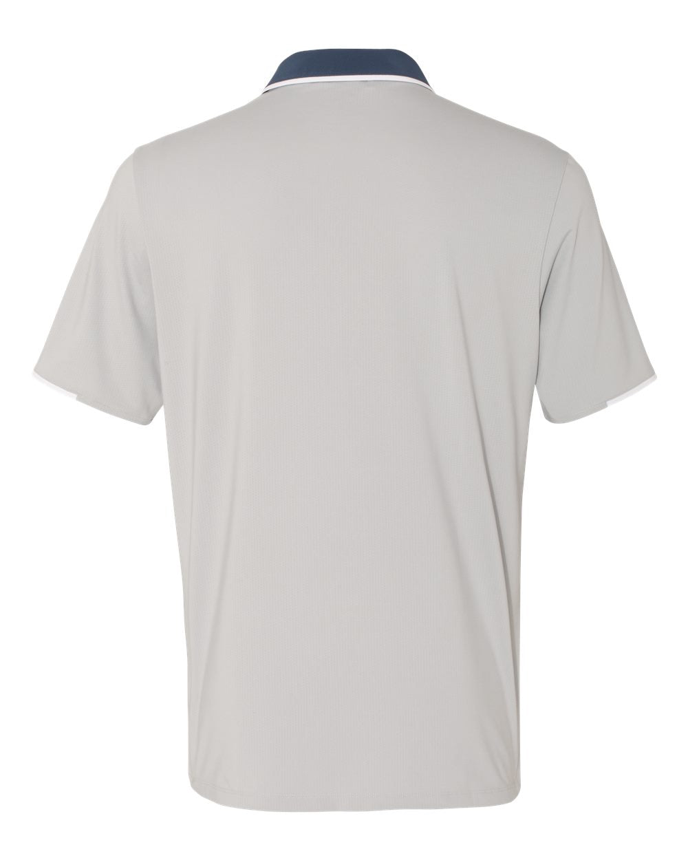 Adidas A166 Performance Colorblock Sport Shirt - Stone  Mineral Blue White