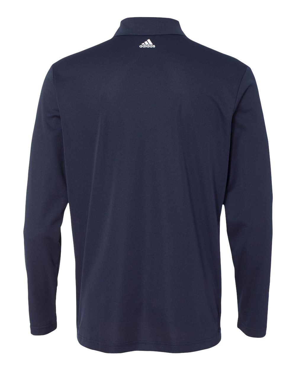 Adidas A186 Long Sleeve Sport Shirt - Navy White