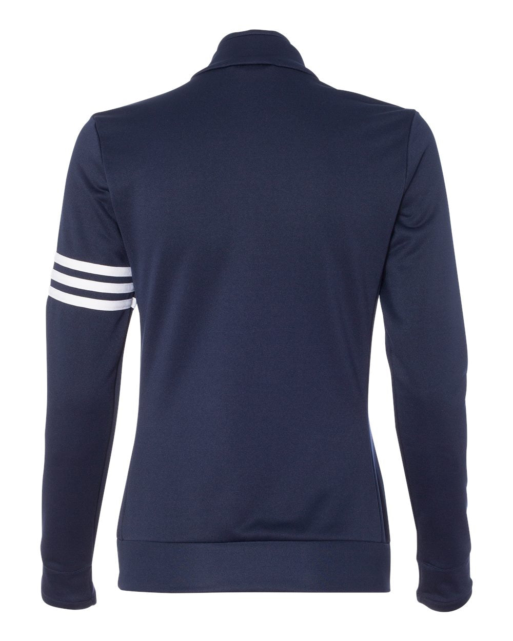 Adidas A191 Women's 3-Stripes French Terry Full-Zip Jacket - Navy White