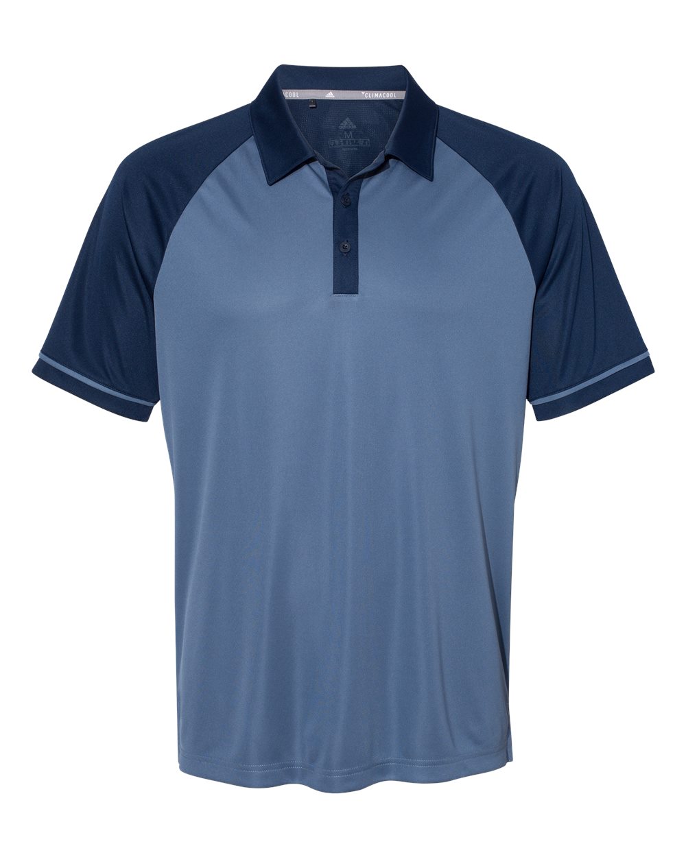 Adidas A207 Jacquard Raglan Sport Shirt - Collegiate Navy Tech Ink