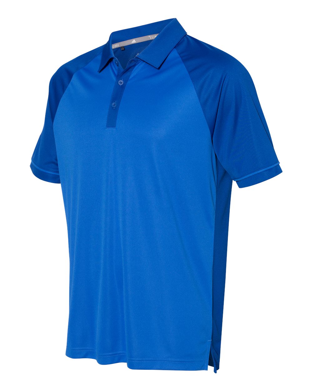 Adidas A207 Jacquard Raglan Sport Shirt - Collegiate Royal Blue