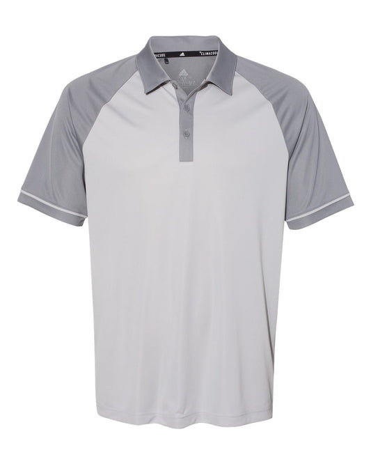 Adidas A207 Jacquard Raglan Sport Shirt - Grey Two Grey Three