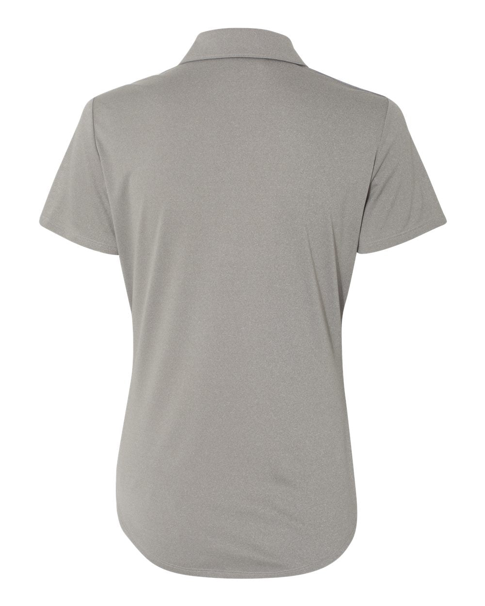 Adidas A235 Women's 3-Stripes Shoulder Sport Shirt - Medium Grey Heather Black Mid Grey