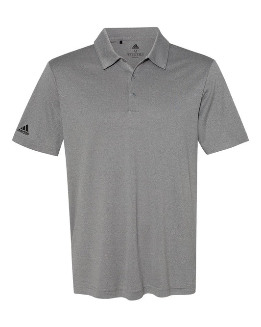 Adidas A240 Heathered Sport Shirt - Black Heather