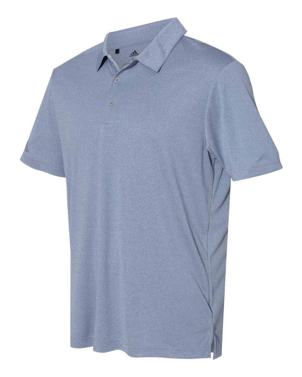 Adidas A240 Heathered Sport Shirt - Collegiate Navy Heather