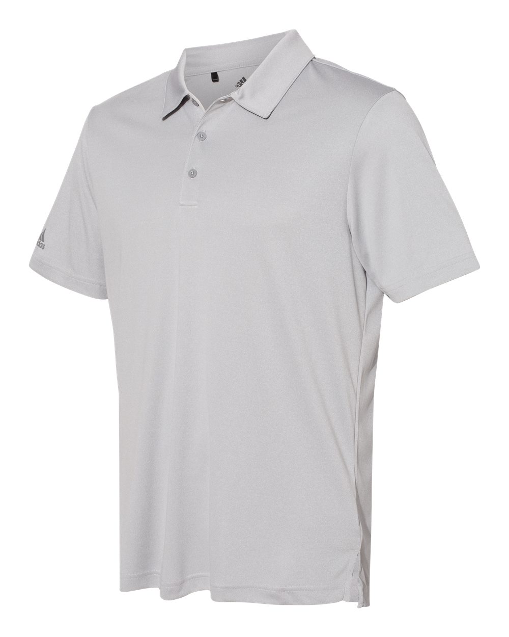 Adidas A240 Heathered Sport Shirt - Mid Grey Melange