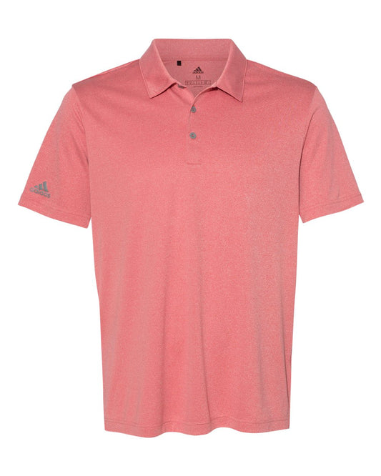 Adidas A240 Heathered Sport Shirt - Power Red Heather