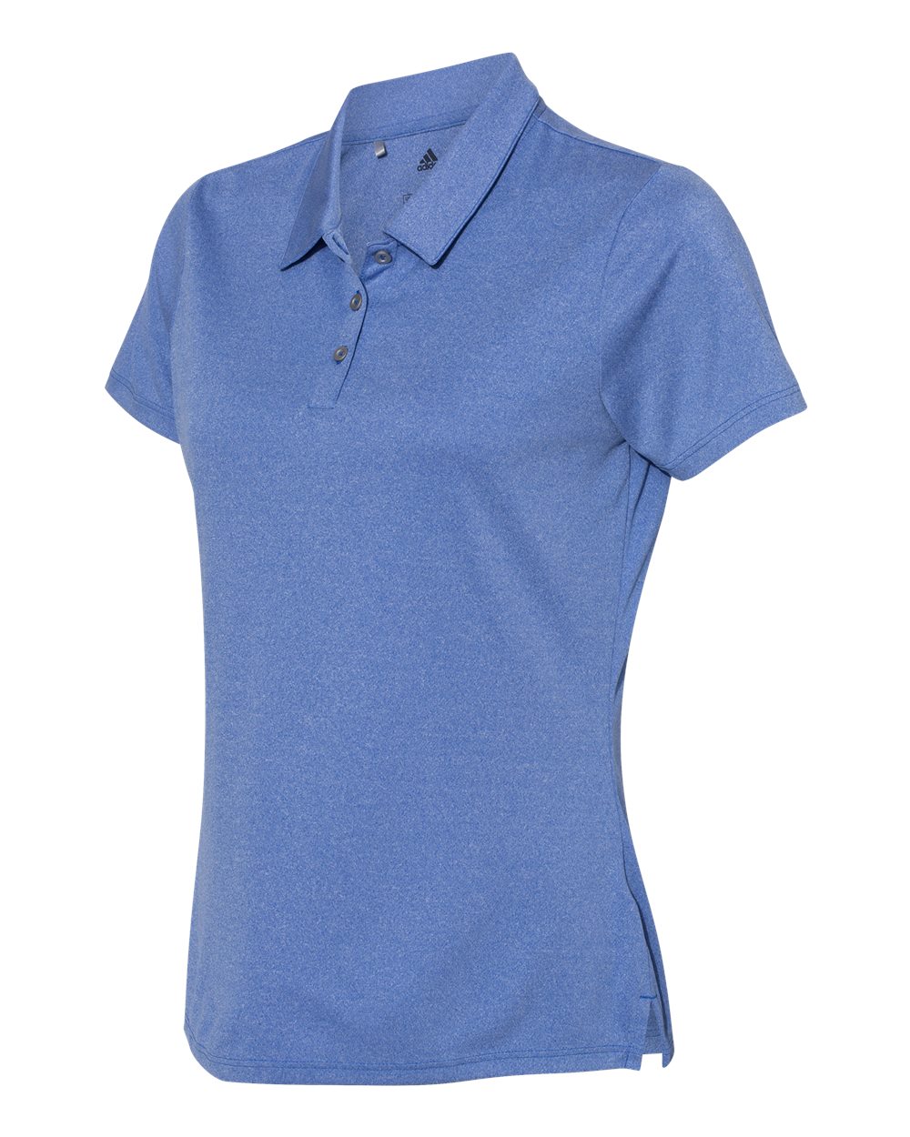 Adidas A241 Women's Heathered Sport Shirt - Collegiate Royal Heather