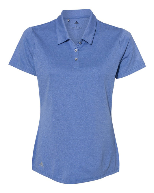 Adidas A241 Women's Heathered Sport Shirt - Collegiate Royal Heather