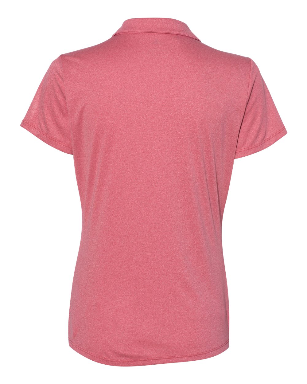 Adidas A241 Women's Heathered Sport Shirt - Power Red Heather