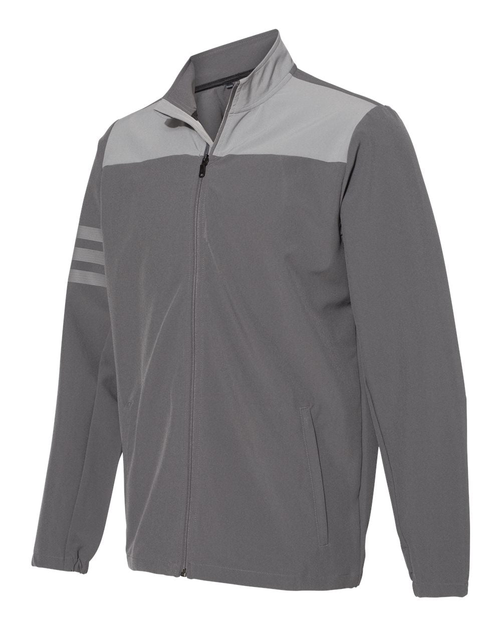 Adidas A267 3-Stripes Jacket - Grey Five Grey Three