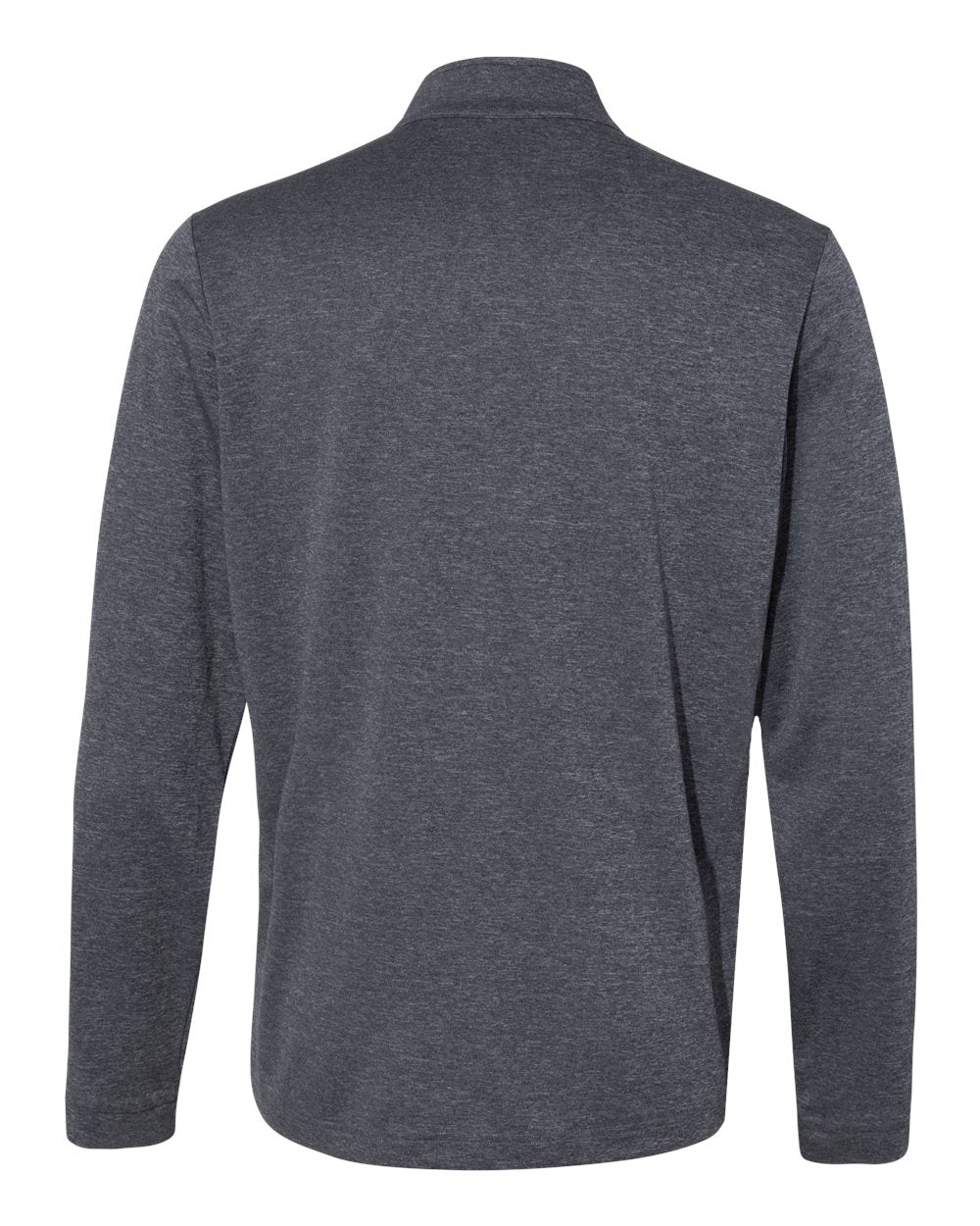 Adidas A280 Lightweight Quarter-Zip Pullover - Black Heather Carbon