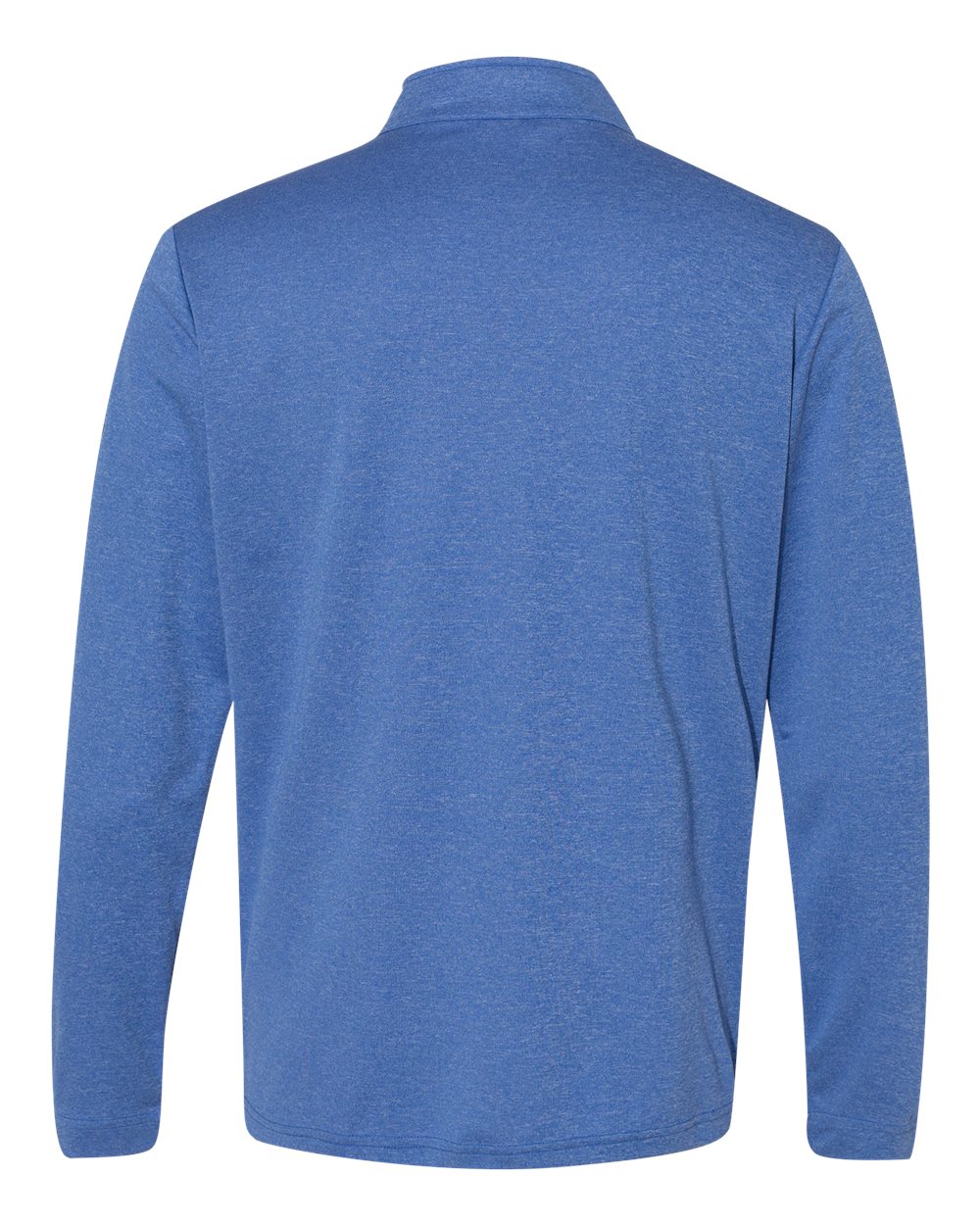 Adidas A280 Lightweight Quarter-Zip Pullover - Collegiate Royal Heather Carbon