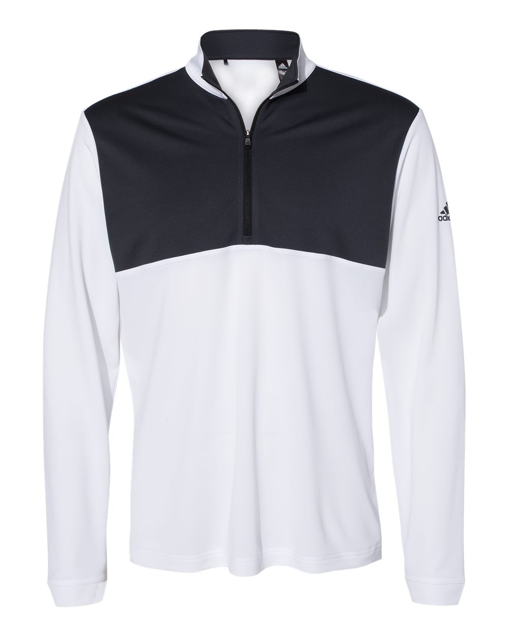 Adidas A280 Lightweight Quarter-Zip Pullover - White Carbon