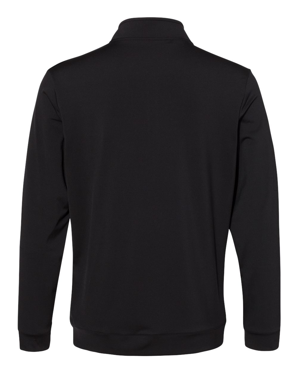 Adidas A295 Performance Textured Quarter-Zip Pullover - Black