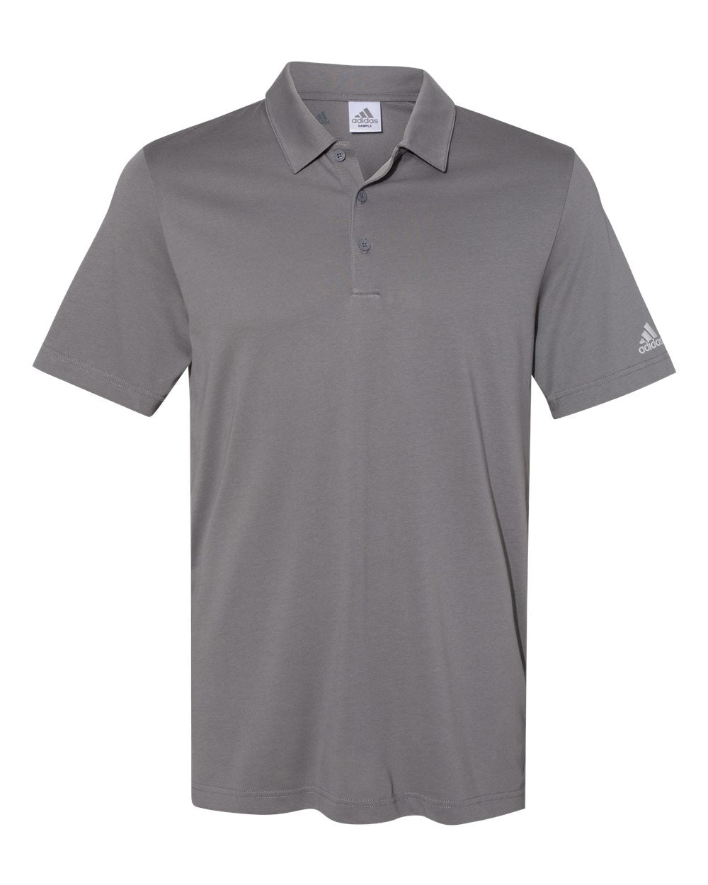 Adidas A322 Cotton Blend Sport Shirt - Grey Four