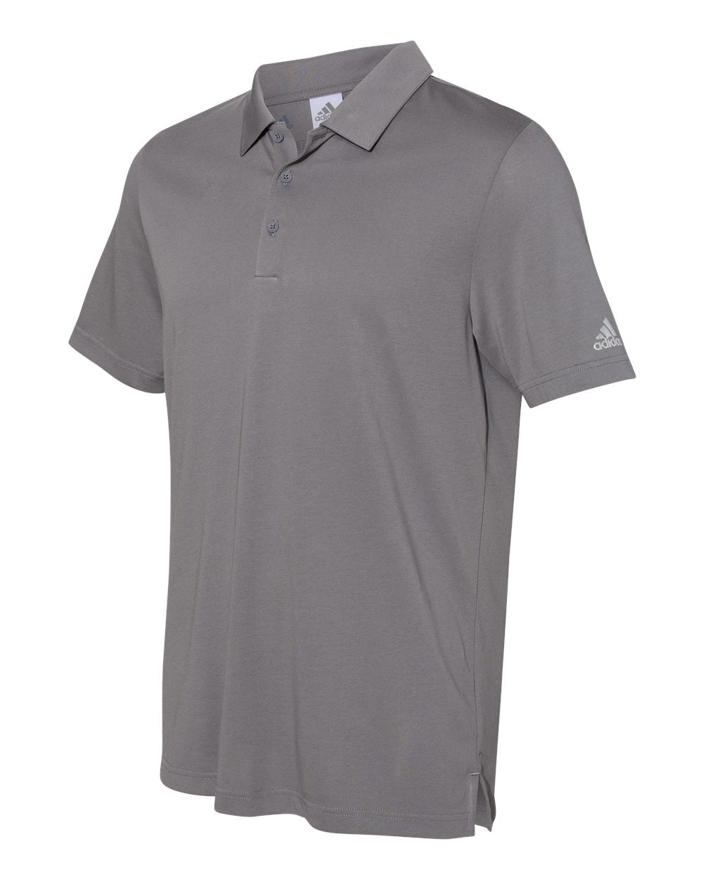 Adidas A322 Cotton Blend Sport Shirt - Grey Four