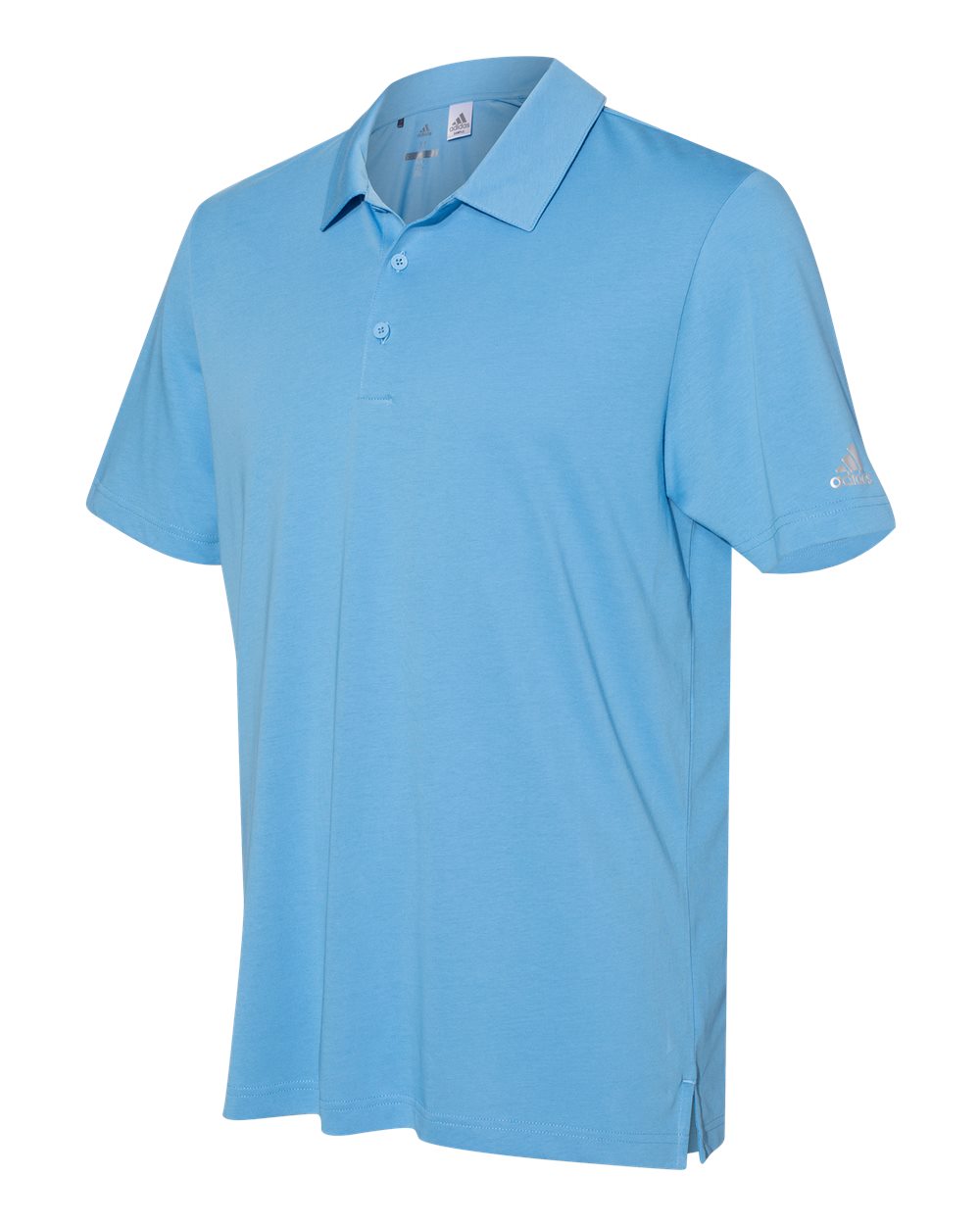 Adidas A322 Cotton Blend Sport Shirt - Light Blue