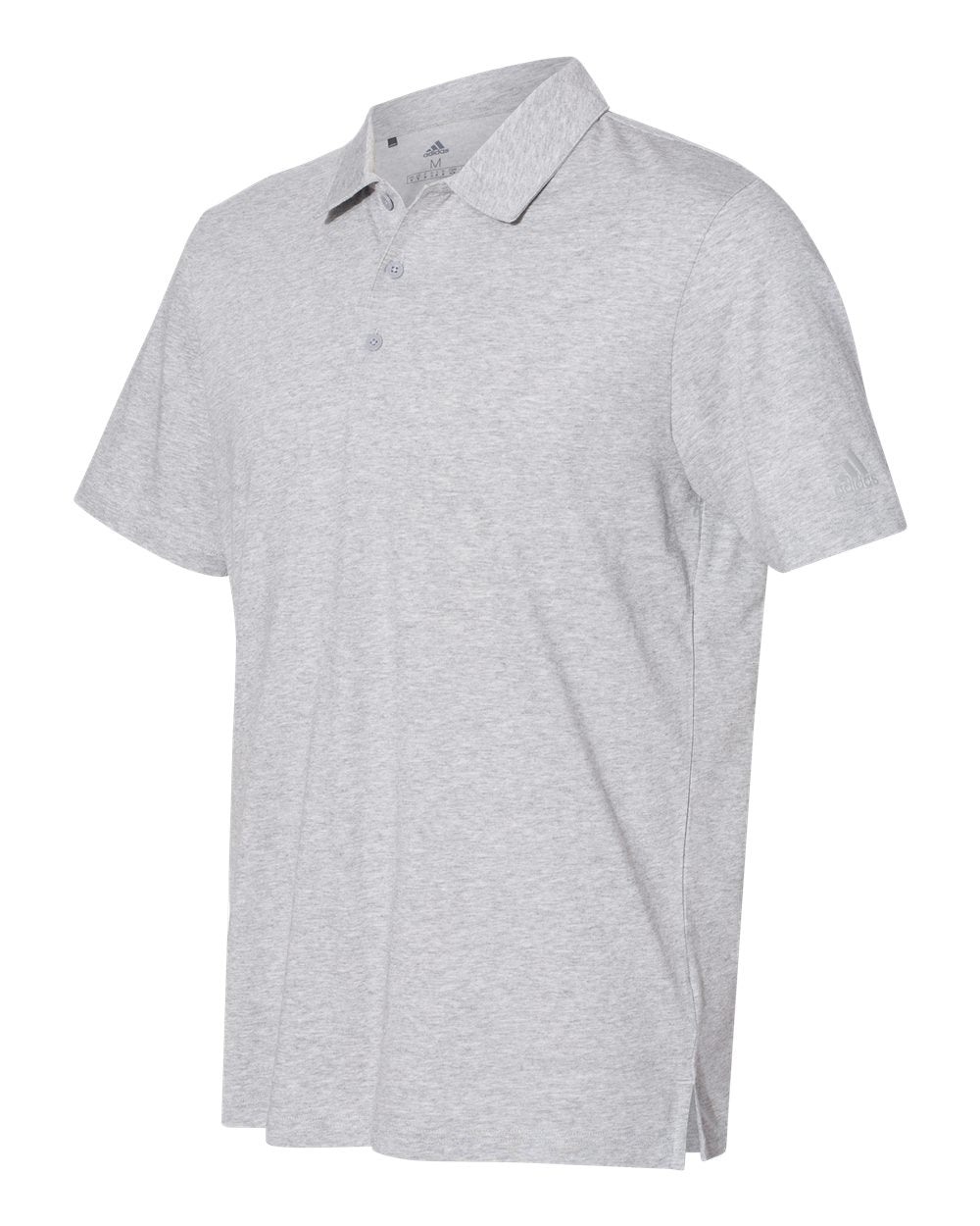 Adidas A322 Cotton Blend Sport Shirt - Medium Grey Heather