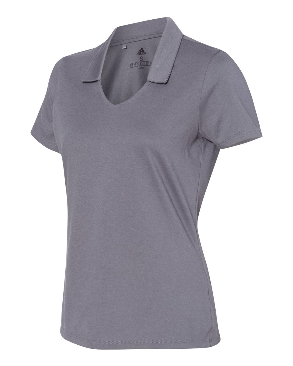 Adidas A323 Women's Cotton Blend Sport Shirt - Grey Four