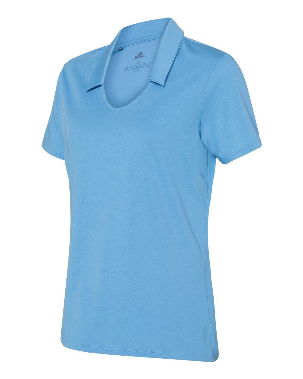 Adidas A323 Women's Cotton Blend Sport Shirt - Light Blue
