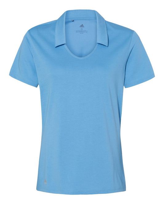 Adidas A323 Women's Cotton Blend Sport Shirt - Light Blue