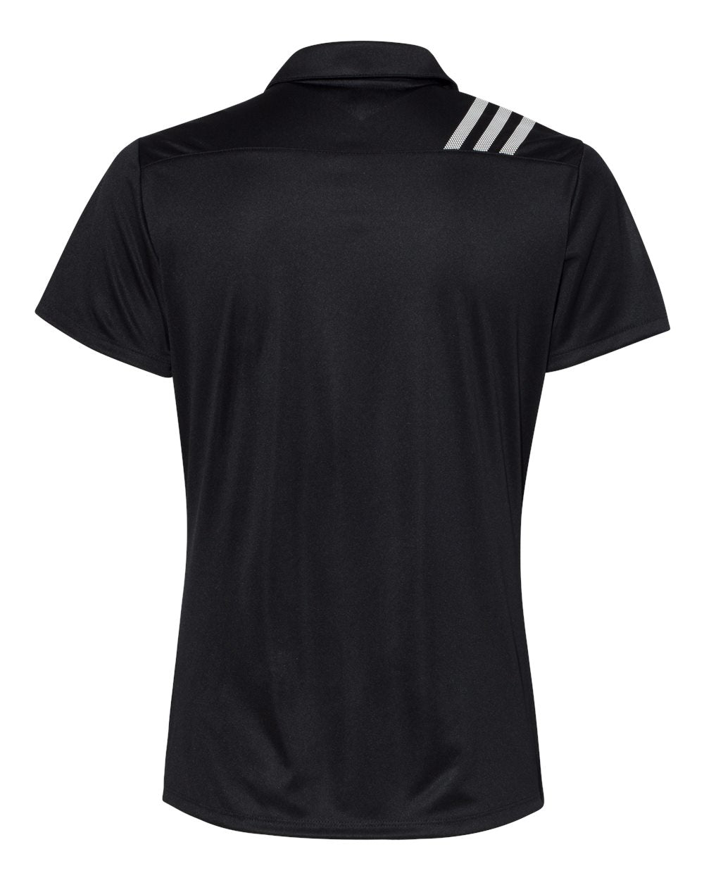 Adidas A325 Women's 3-Stripes Shoulder Sport Shirt - Black White