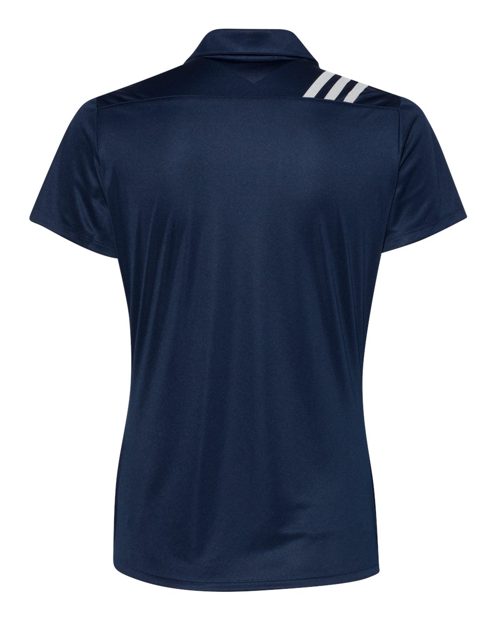 Adidas A325 Women's 3-Stripes Shoulder Sport Shirt - Collegiate Navy White