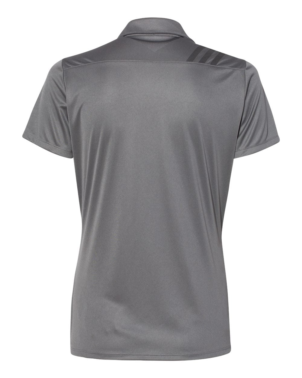 Adidas A325 Women's 3-Stripes Shoulder Sport Shirt - Grey Five Black