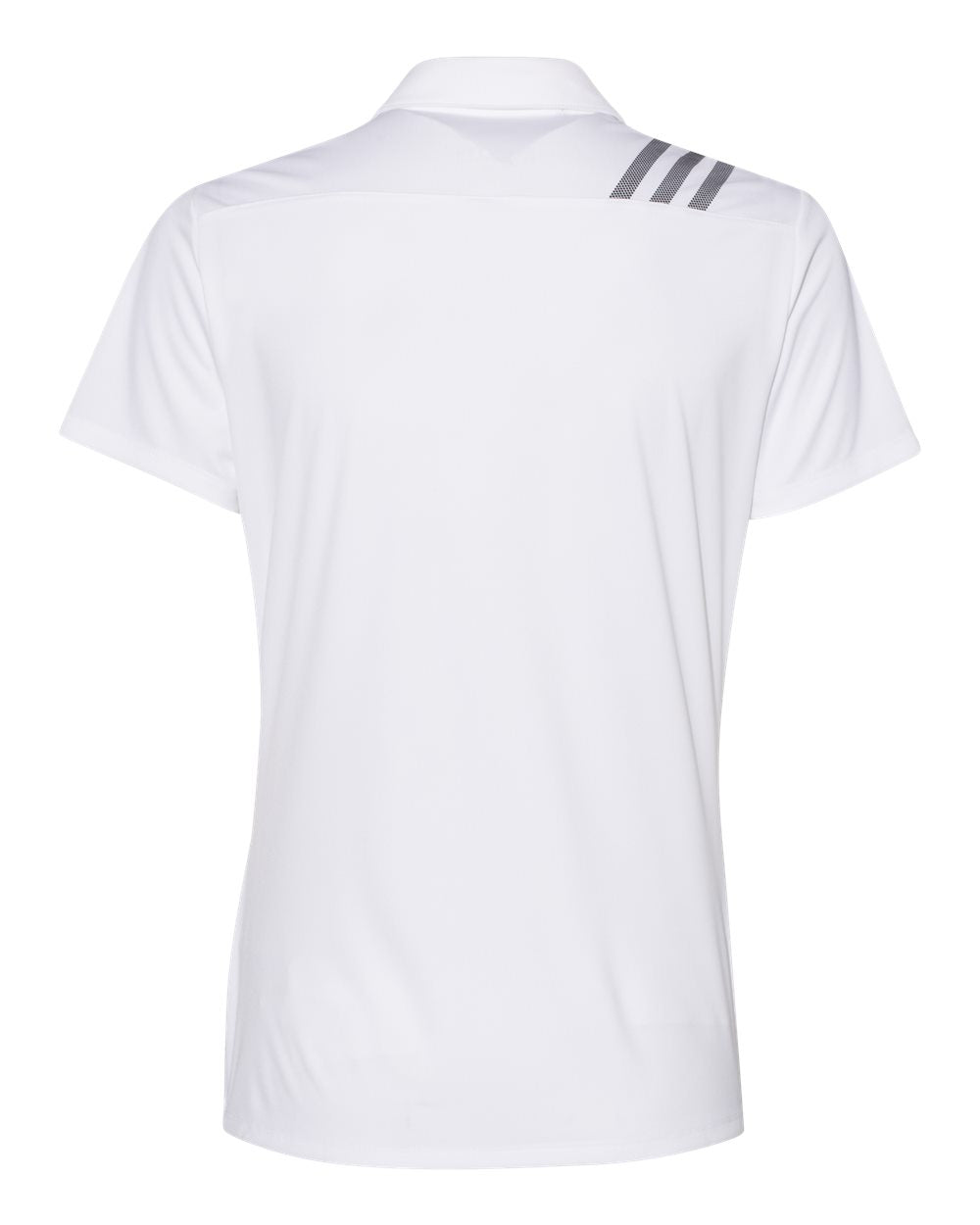 Adidas A325 Women's 3-Stripes Shoulder Sport Shirt - White Black