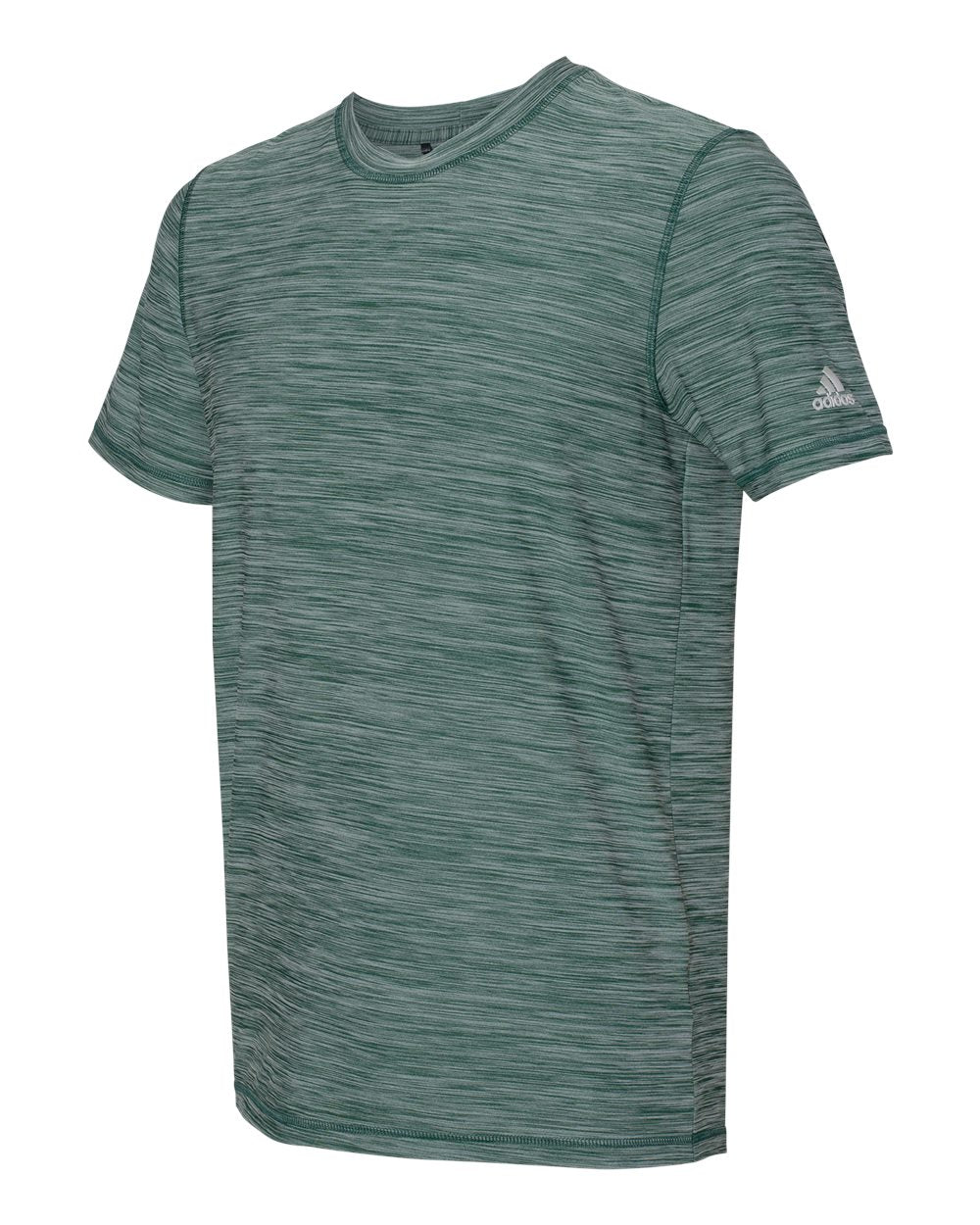 Adidas A372 Malange Tech T-Shirt - Collegiate Green Melange