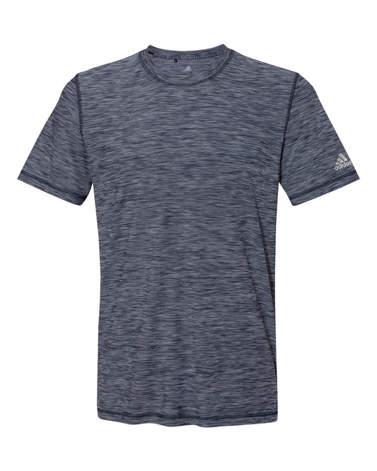 Adidas A372 Malange Tech T-Shirt - Navy Melange