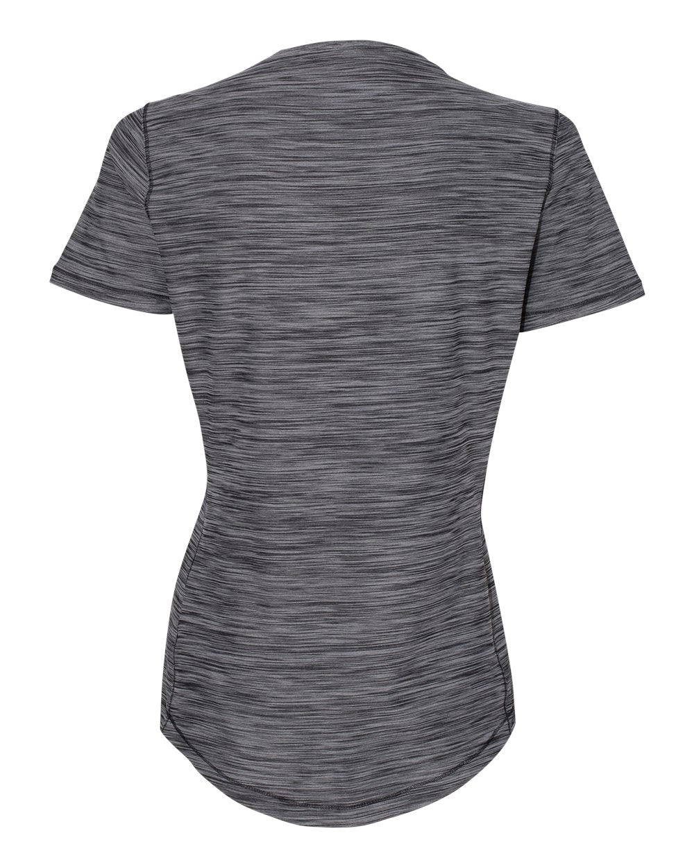 Adidas A373 Women's Malange Tech T-Shirt - Black Melange