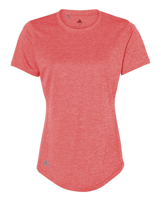Adidas A377 Women's Sport T-Shirt - Power Red Heather