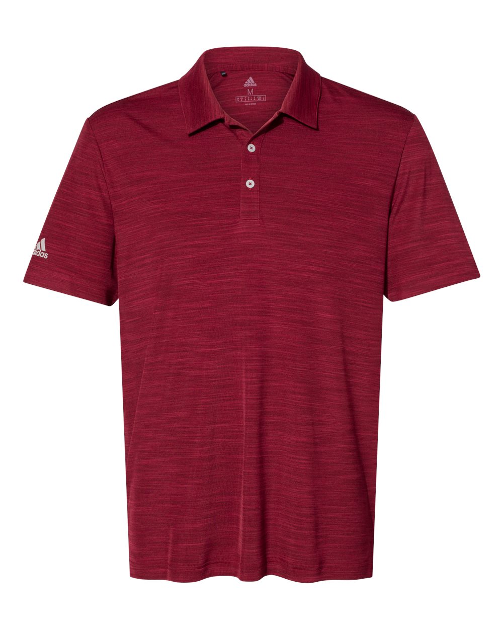 Adidas A402 M??lange Sport Shirt - Collegiate Burgundy Melange