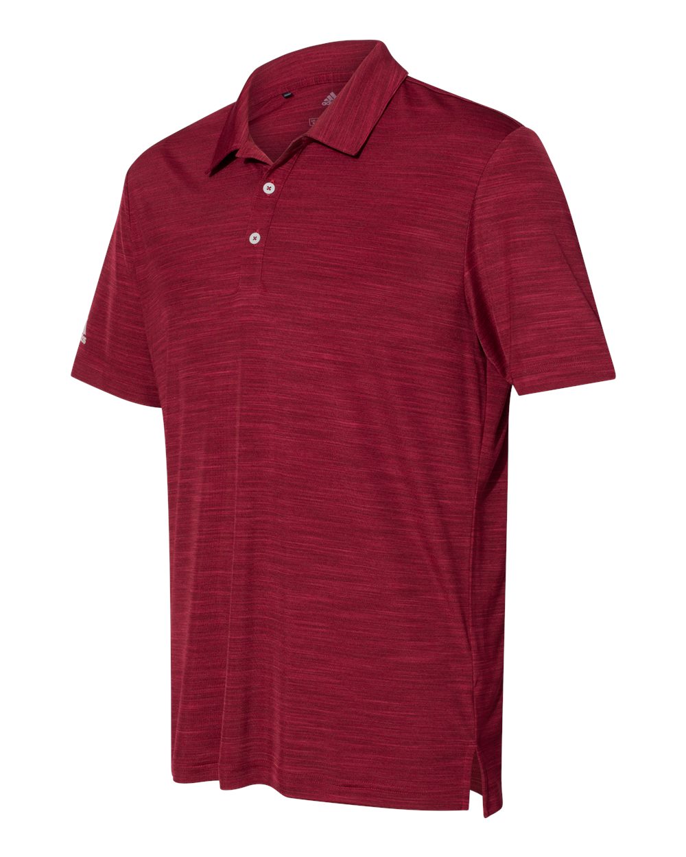 Adidas A402 M??lange Sport Shirt - Collegiate Burgundy Melange