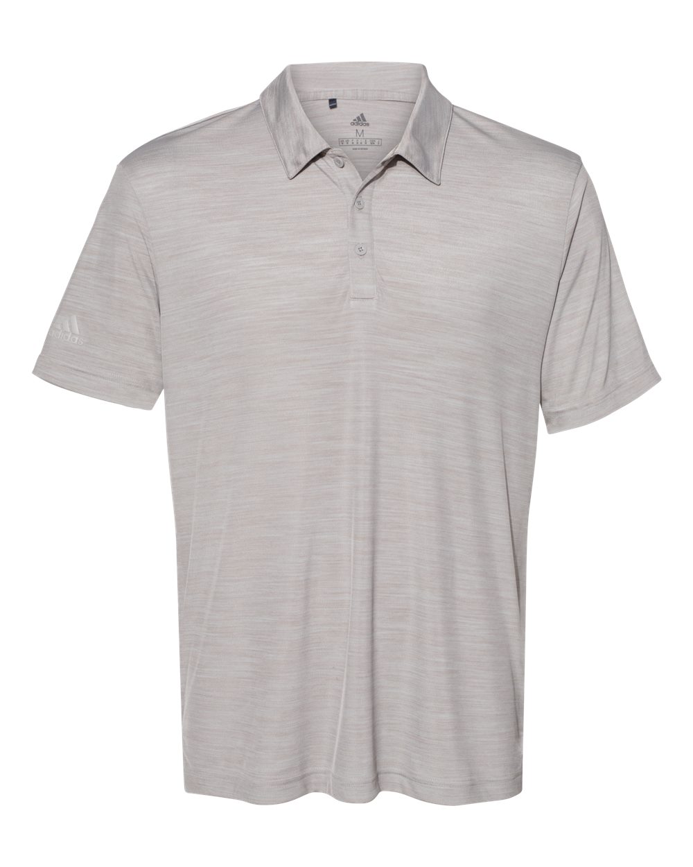 Adidas A402 M??lange Sport Shirt - Mid Grey Melange