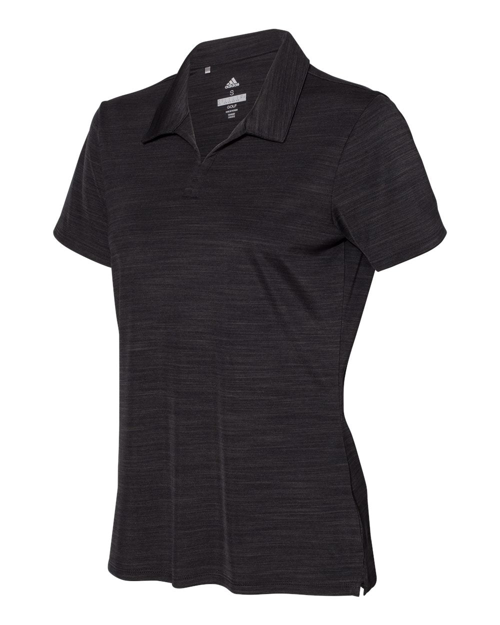 Adidas A403 Women's M??lange Sport Shirt - Black Melange