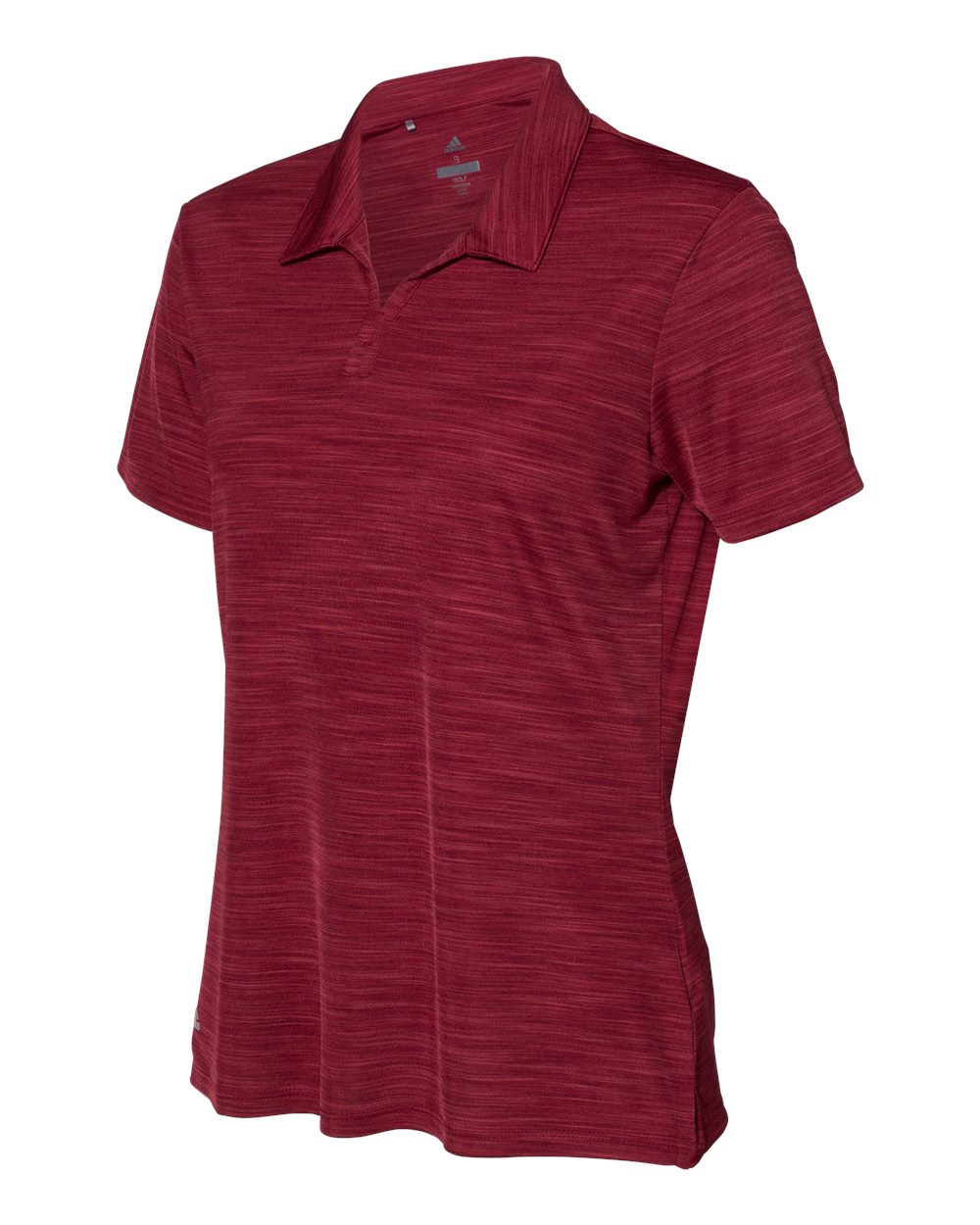 Adidas A403 Women's M??lange Sport Shirt - Collegiate Burgundy Melange