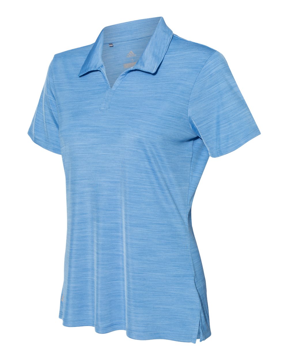 Adidas A403 Women's M??lange Sport Shirt - Lucky Blue Melange